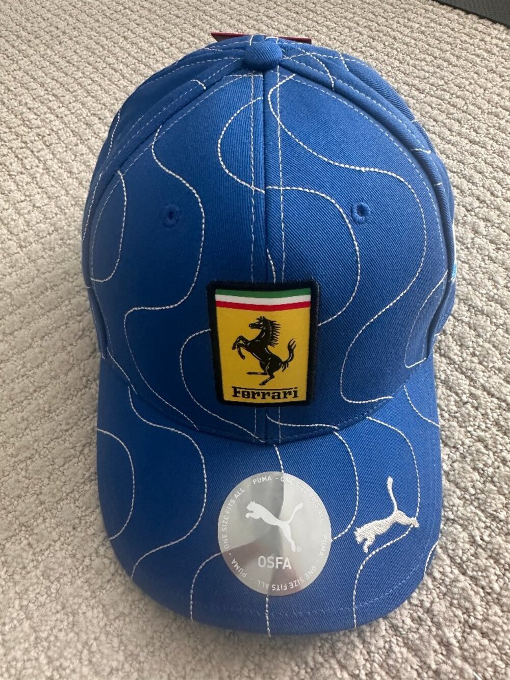 Ferrari Monza GP Blue Cap – Racing Team Style - Picture 4 of 7